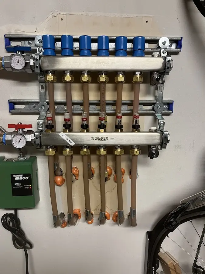 Plumber performing Leak Detection at a residential property in Brady